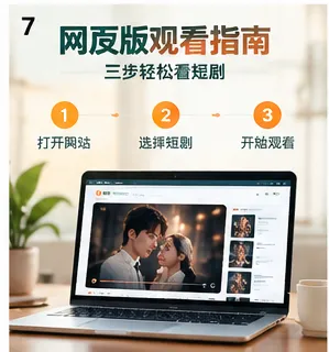 网页端短剧观看步骤说明